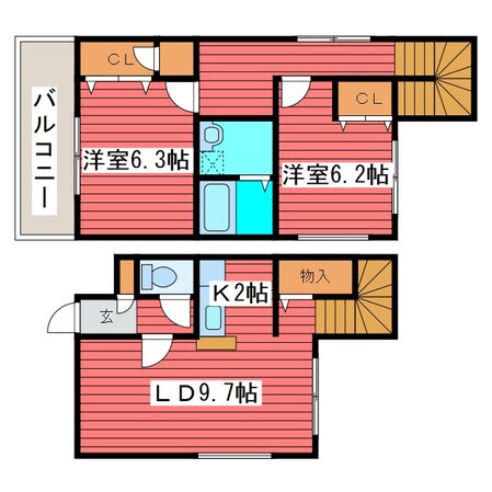 グランドサクセス月寒中央の物件間取画像